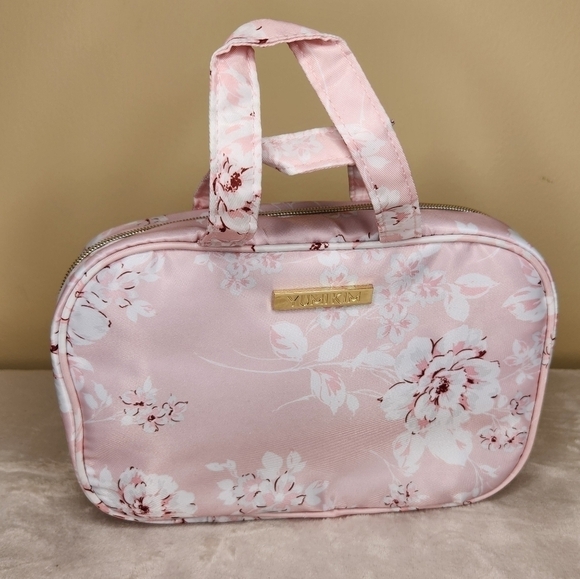 NEW Yumi Kim Wanderlust Travel Hanging Train Case Make Up Bag French Ros… - Picture 1 of 8
